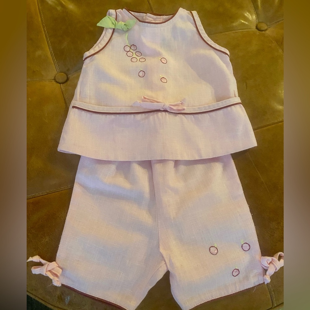 Pomme Framboise  Sleeveless 2-Piece Set